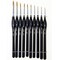 10 Pcs Detail Paint Brushes Set Miniature Brushes for Fine Detailing & Art Painting - Acrylic, Watercolor,Oil,Models, Warhammer 40k